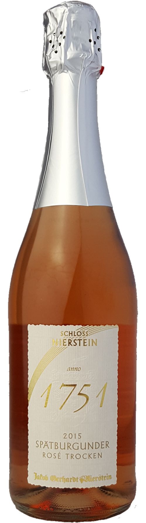 0,75l Schloss Nierstein 1751 Sekt Pinot Noir Rose trocken