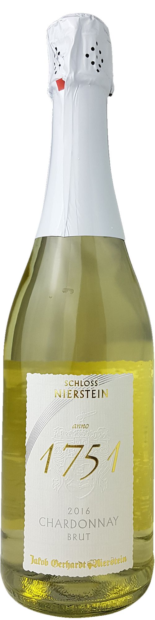 0,75l 2018er Jahrgangssekt Chardonnay Brut