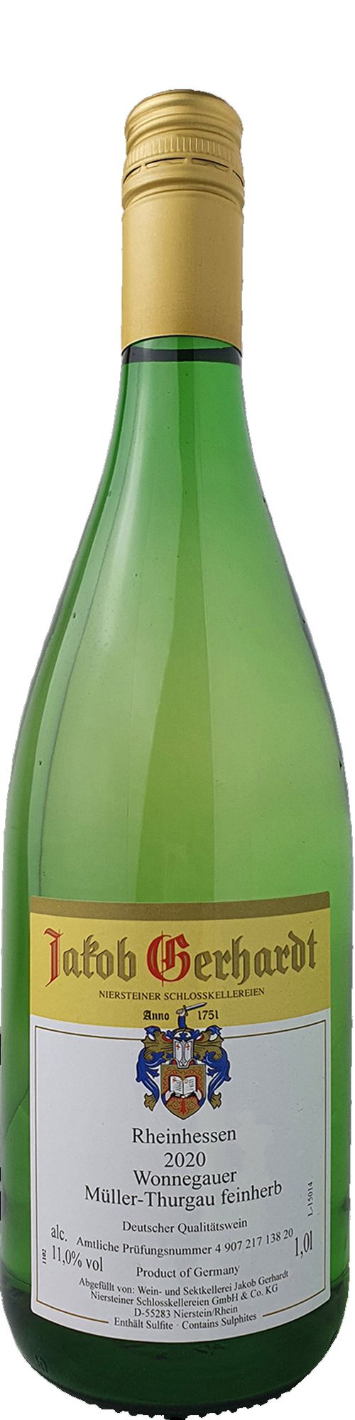 Bereich Nierstein Müller-Thurgau QW feinherb