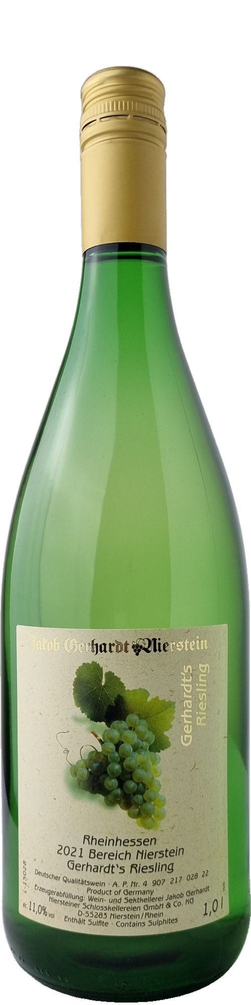 Bereich Nierstein Gerhardt´s Riesling