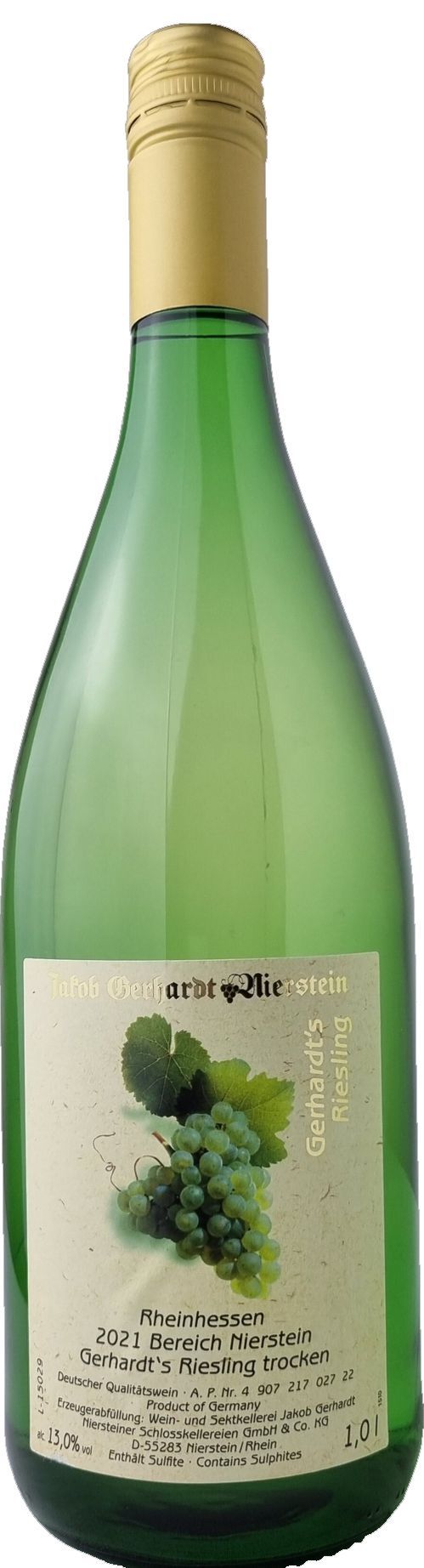 Bereich Nierstein Gerhardt´s Riesling QW trocken