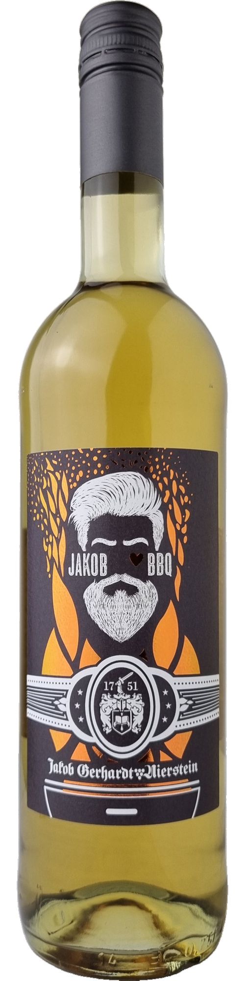 Jakob BBQ Chardonnay Landwein Rhein halbtrocken