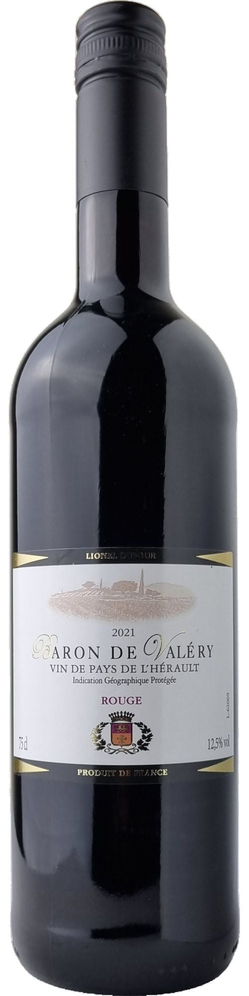 Baron de Valéry Vin de Pays de L´Hérault Rouge IGP