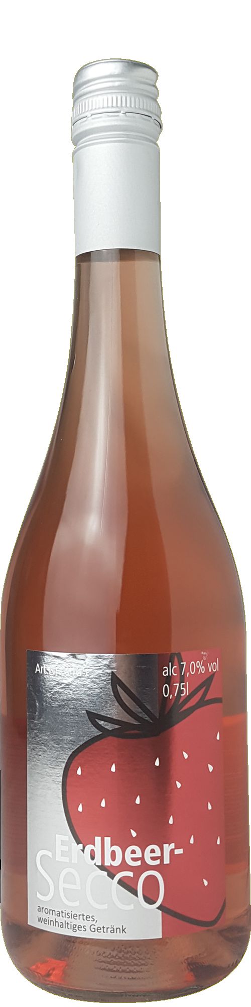 Erdbeer-Secco, aromatisiertes, weinhaltiges Getränk