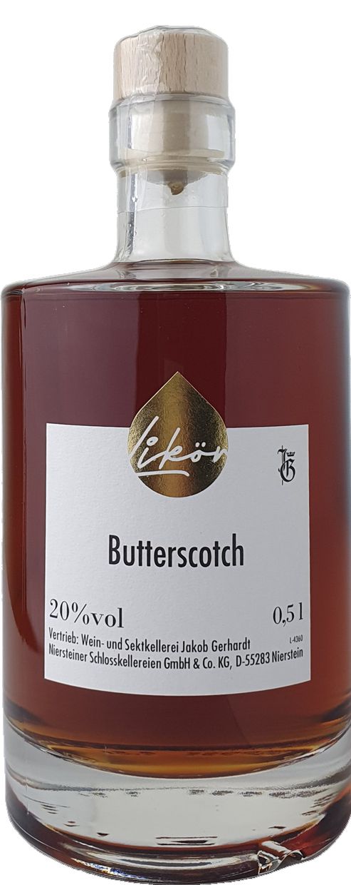 Butterscotch Likör 20% Vol.