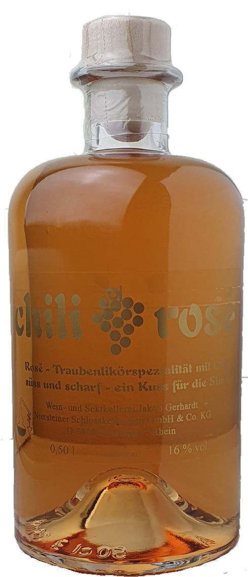Chili-Rose Traubenlikörspezialität 16% Vol.