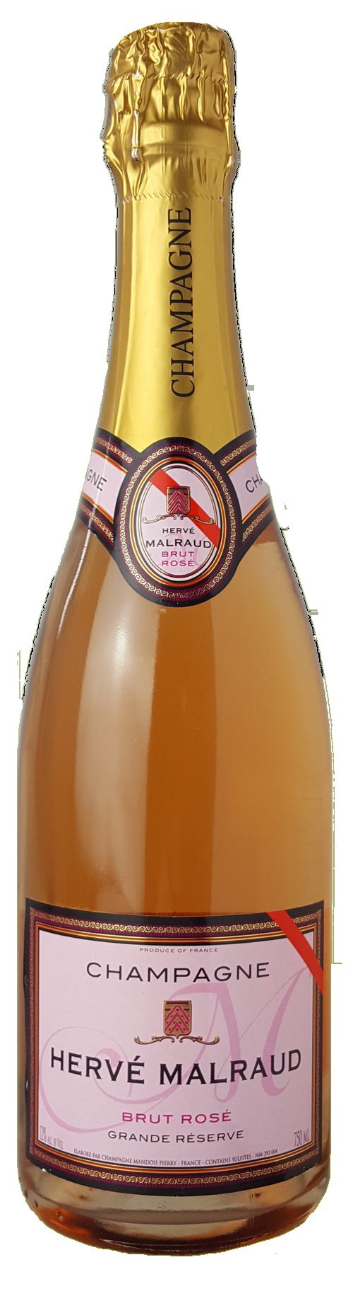 Champagne Hervé Malraud Brut Rosé Grande Réserve
