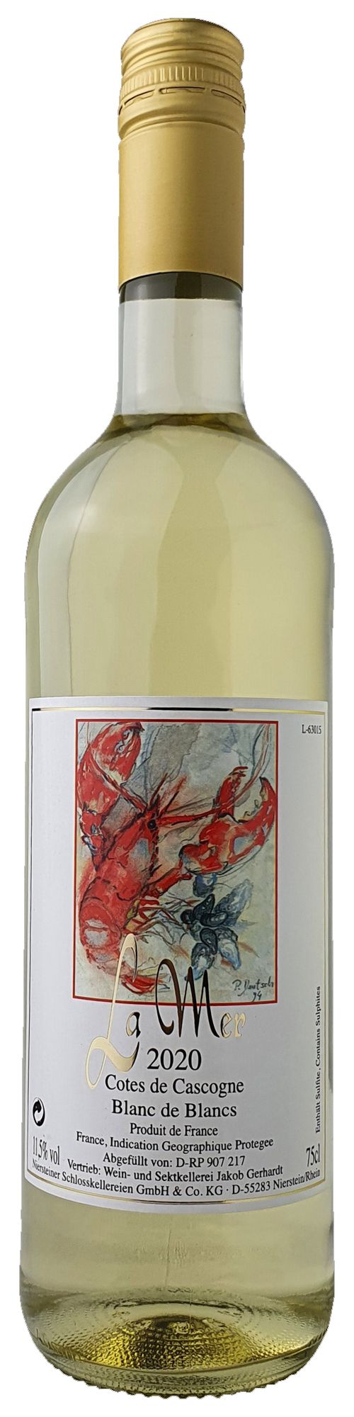 La Mer Blanc de Blancs Côtes de Gascogne IGP trocken – Weinagentur Steffen  Reinwarth